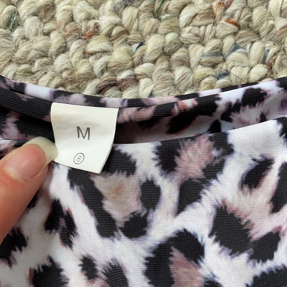 SHEIN leopard bikini swimsuit s&m - Picture 7 of 11